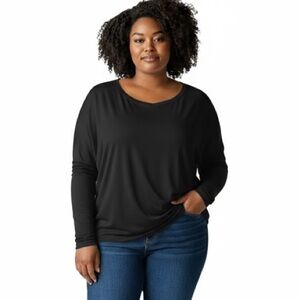 Columbia Black Long Sleeve Blouse.